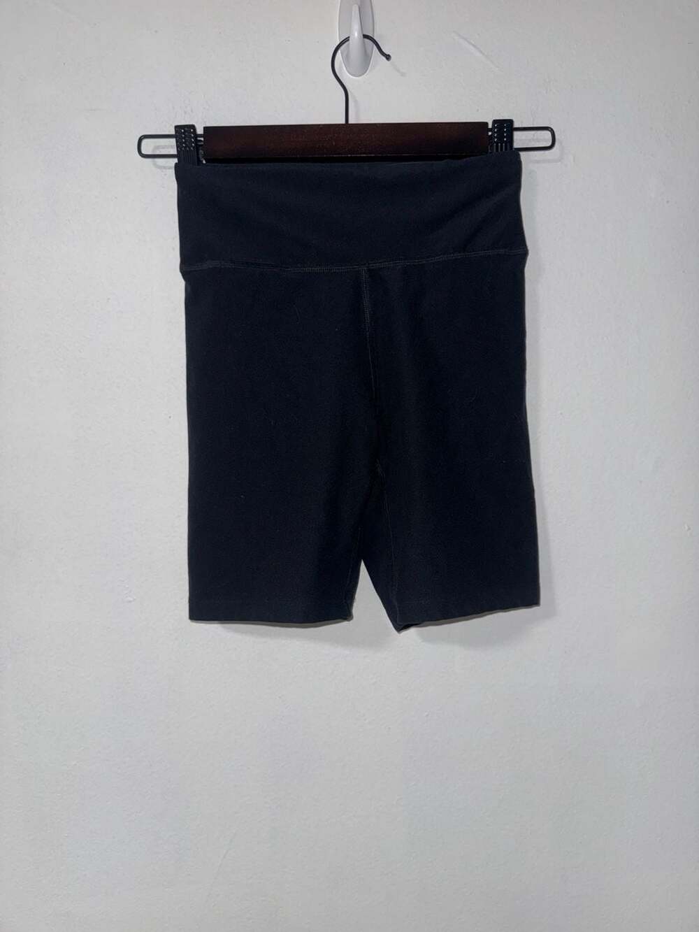 Abercrombie & Fitch Black High Waisted Athletic Bike Shorts XS